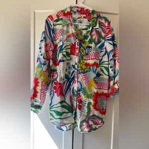 Bold Boden oversized Linen button down- Women